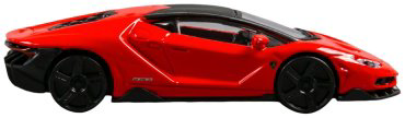 BBurago Lamborghini Aventador Coupe 18-30001/18-30231, металл, красный