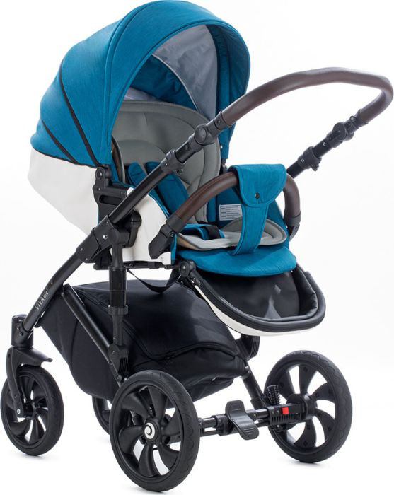 Коляска Tutis Viva Life 2в1 692082 Мурена белая купить,NaN