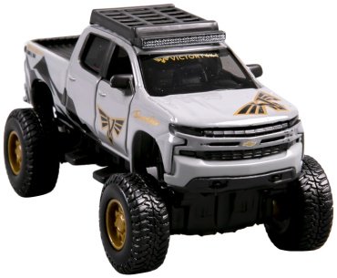 Maisto Chevrolet Silverado Z71 '19 21205/3GY, металл, серый