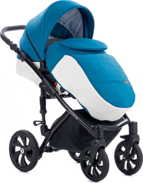 Коляска Tutis Viva Life 2в1 692082 Мурена белая купить,NaN