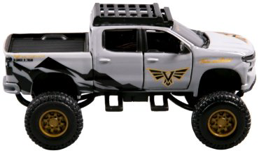 Maisto Chevrolet Silverado Z71 '19 21205/3GY, металл, серый купить,NaN