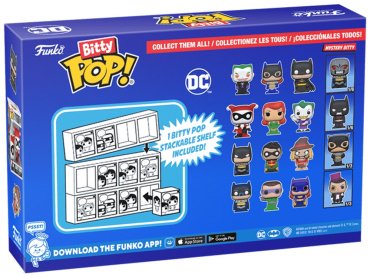 Фигурка Funko Batman 4PK 2.3 см 4 шт