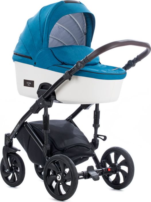 Коляска Tutis Viva Life 2в1 692082 Мурена белая купить,NaN