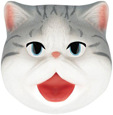 Same Toy X336UT Игрушка-перчатка Кот серый