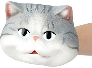 Same Toy X336UT Игрушка-перчатка Кот серый