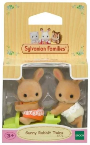 Фигурка Sylvanian Families Солнечные крольчата-близнецы 4 см 2 шт купить,NaN