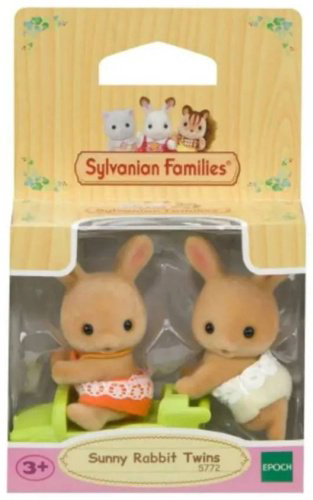 Фигурка Sylvanian Families Солнечные крольчата-близнецы 4 см 2 шт купить,NaN