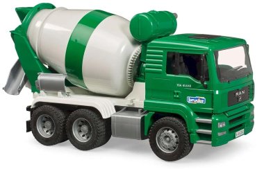 Bruder MAN TGA 02-739, пластик, металл, зеленый