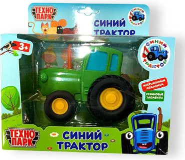 Синий трактор трактор BLUTRA-11-GN, металл, зеленый купить,NaN