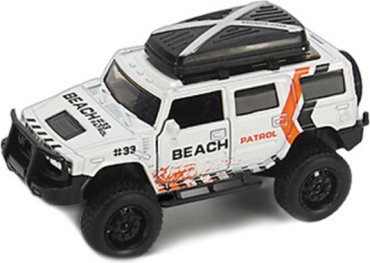 X Game kids pull back 91000W, пластик, белый