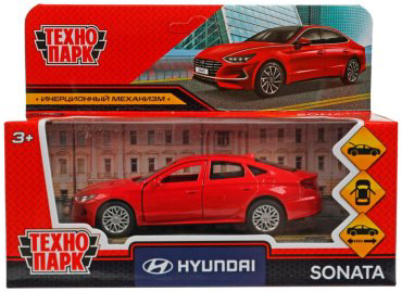 Технопарк Hyundai Sonata SONATA-12-RD, металл, красный купить,NaN