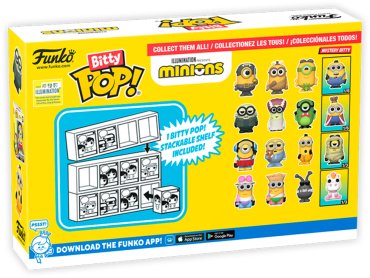 Фигурка Funko Roller Skating Stuart 2.3 см 4 шт