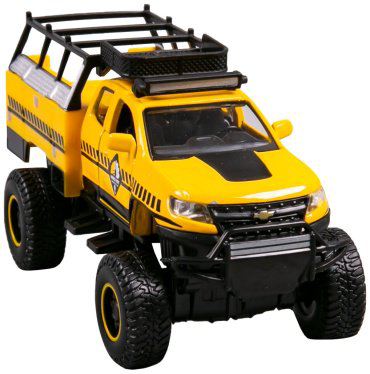 Maisto Chevrolet Colorado Work Truck 21205/1YL, металл, желтый купить,NaN