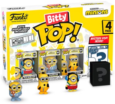 Фигурка Funko Roller Skating Stuart 2.3 см 4 шт