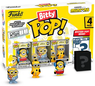 Фигурка Funko Roller Skating Stuart 2.3 см 4 шт купить,NaN