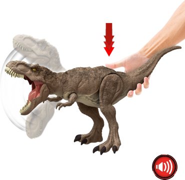 Фигурка Jurassic World Атакующий Тиранозавр 21 см 1 шт