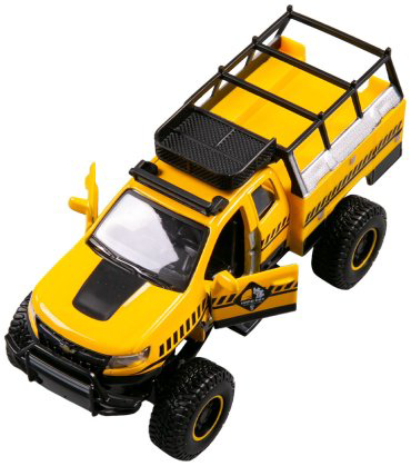 Maisto Chevrolet Colorado Work Truck 21205/1YL, металл, желтый купить,NaN