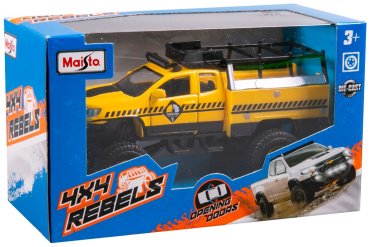 Maisto Chevrolet Colorado Work Truck 21205/1YL, металл, желтый купить,NaN