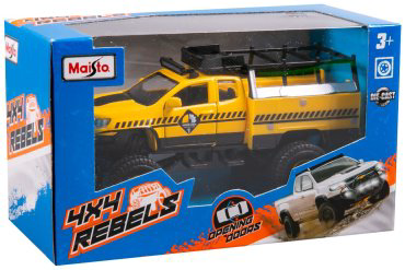 Maisto Chevrolet Colorado Work Truck 21205/1YL, металл, желтый купить,NaN