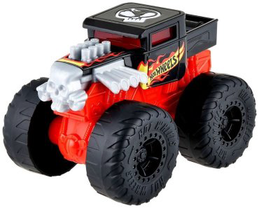Hot Wheels BoneShaker, пластик, черный купить,NaN