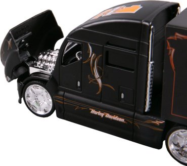 Maisto H-D Custom Hauler 11516/BK, металл, черный купить,NaN