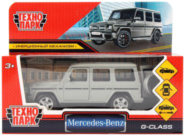 Легковая Технопарк Mercedes-Benz G-Class GCLASS-12-GY, металл, серый купить,NaN