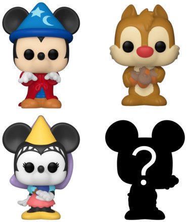 Фигурка Funko Sorcerer Mickey 2.3 см 4 шт