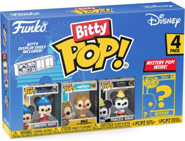 Фигурка Funko Sorcerer Mickey 2.3 см 4 шт купить,NaN