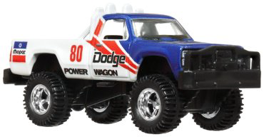 Mattel 80 Dodge Macho Power Wagon FLF56/HKF38, пластик, металл, синий купить,NaN