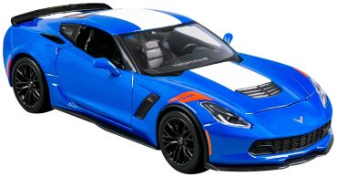 Maisto Corvette Grand Sport 2017 31516 BU, металл, синий