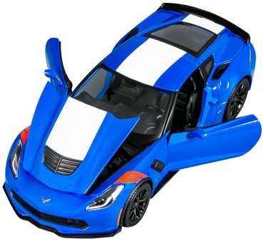 Maisto Corvette Grand Sport 2017 31516 BU, металл, синий
