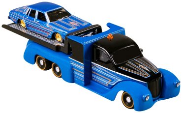Maisto Elite Transport - Missile Tow Flatbed/Chevrolet Caprice '87 15055/13, металл, пластик, синий