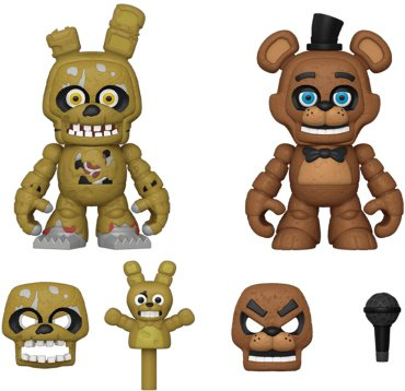 Фигурка Funko Freddy & Springtrap 9 см 2 шт