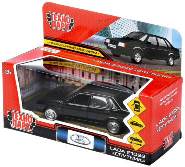 Легковая Технопарк LADA-21099 "Спутник" 21099-12-BK, металл, черный купить,NaN