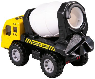 Maisto Cement Mixer 25203/1A, металл, пластик, желтый