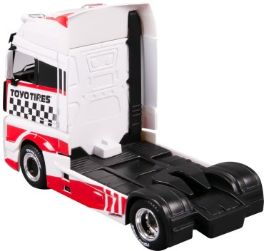 BBurago Custon Cabs - Mercedes-Benz Actros Gigaspace 18-32200/18-32201, металл, белый