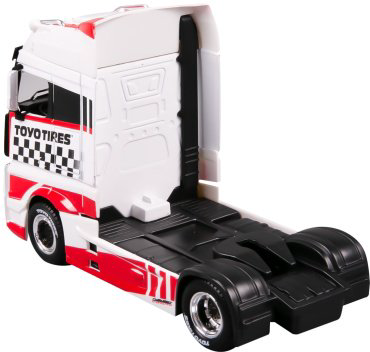 BBurago Custon Cabs - Mercedes-Benz Actros Gigaspace 18-32200/18-32201, металл, белый купить,NaN