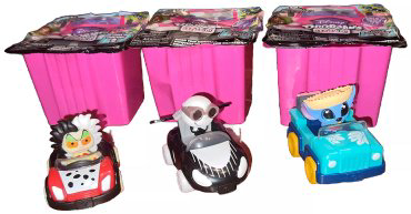 Фигурка Disney Doorables. "Let's Go Vehicles", S2 4 см 3 шт
