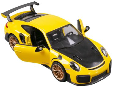 Maisto Porsche 911 GT2 RS 39523, металл, желтый