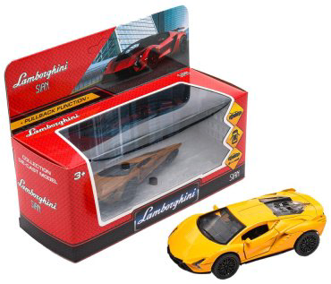 Легковая Технопарк Lamborghini Sian 379079, пластик, металл, оранжевый купить,NaN