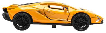 Легковая Технопарк Lamborghini Sian 379079, пластик, металл, оранжевый купить,NaN
