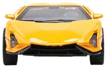 Легковая Технопарк Lamborghini Sian 379079, пластик, металл, оранжевый купить,NaN