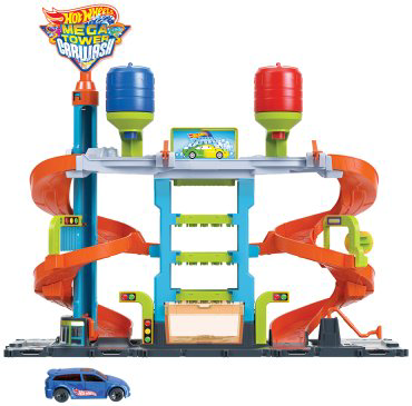 Hot Wheels Городская мойка HDP050, пластик, мультиколор купить,NaN