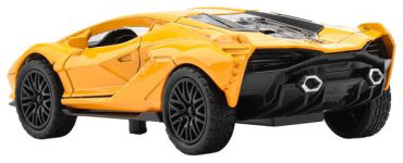 Легковая Технопарк Lamborghini Sian 379079, пластик, металл, оранжевый купить,NaN