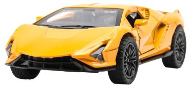 Легковая Технопарк Lamborghini Sian 379079, пластик, металл, оранжевый купить,NaN