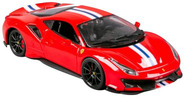 Maisto Ferrari 488 Pista 39135, металл, красный купить,NaN