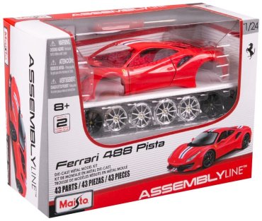 Maisto Ferrari 488 Pista 39135, металл, красный купить,NaN