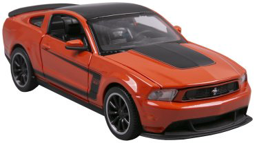 Maisto Ford Mustang Boss 302 31269 OG, металл, пластик, оранжевый купить,NaN