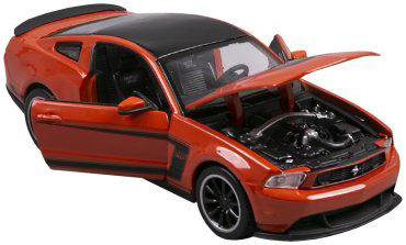Maisto Ford Mustang Boss 302 31269 OG, металл, пластик, оранжевый купить,NaN