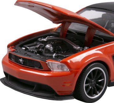 Maisto Ford Mustang Boss 302 31269 OG, металл, пластик, оранжевый